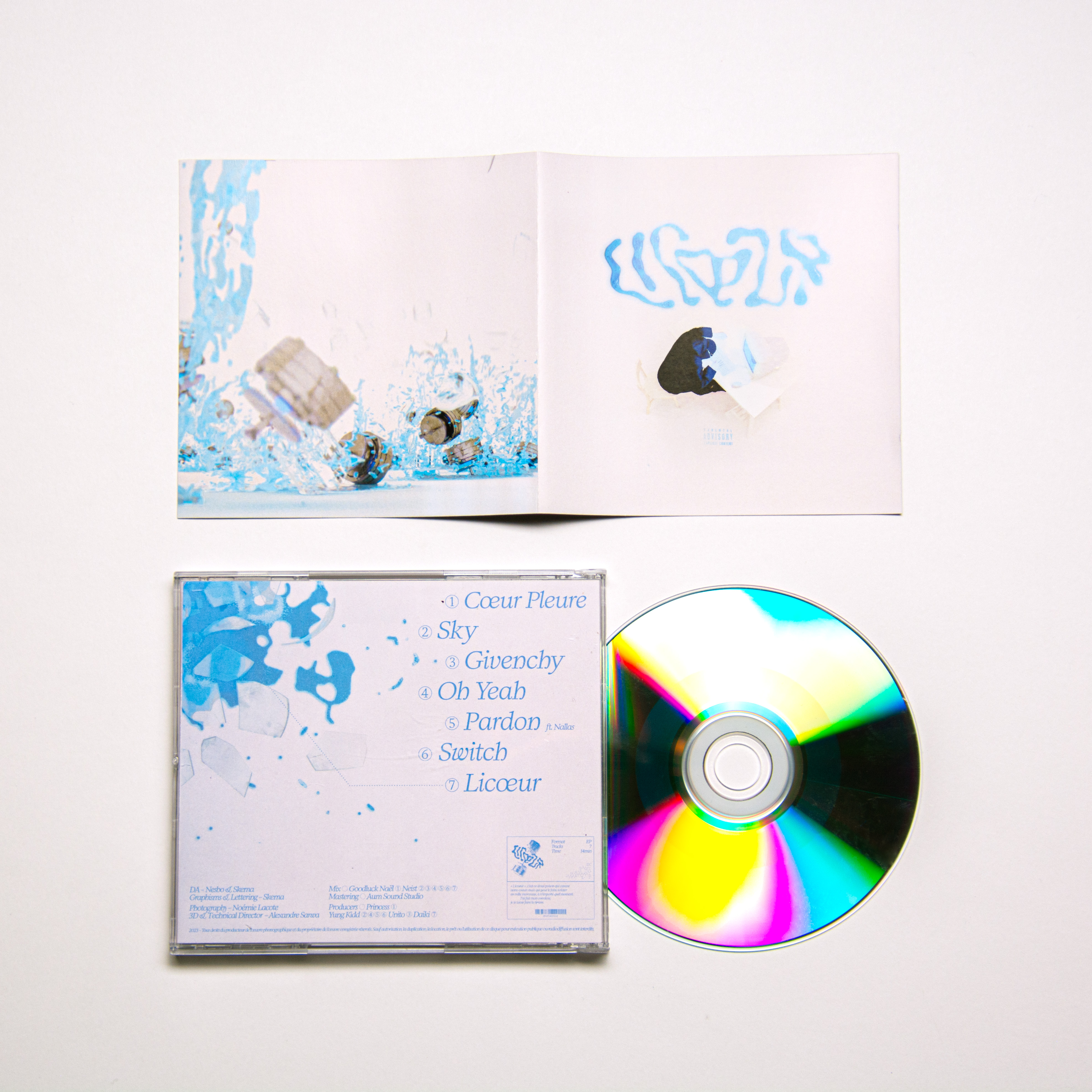 Cover and leaflet, outside